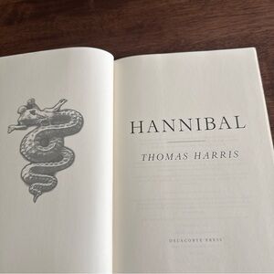 Hannibal 1999 hardcover book by Thomas Harris